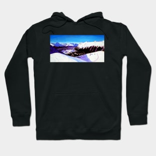 Alyeska Blue Bird Day Hoodie